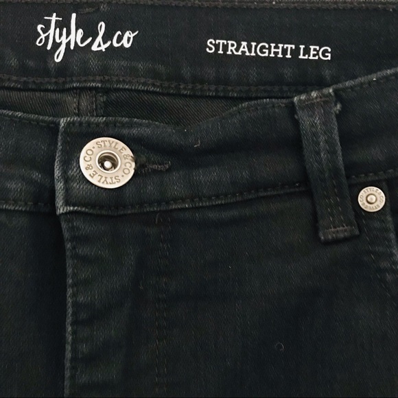 Jeans~Straight Leg / Like New / Style & Co / Host Pick - Picture 7 of 11